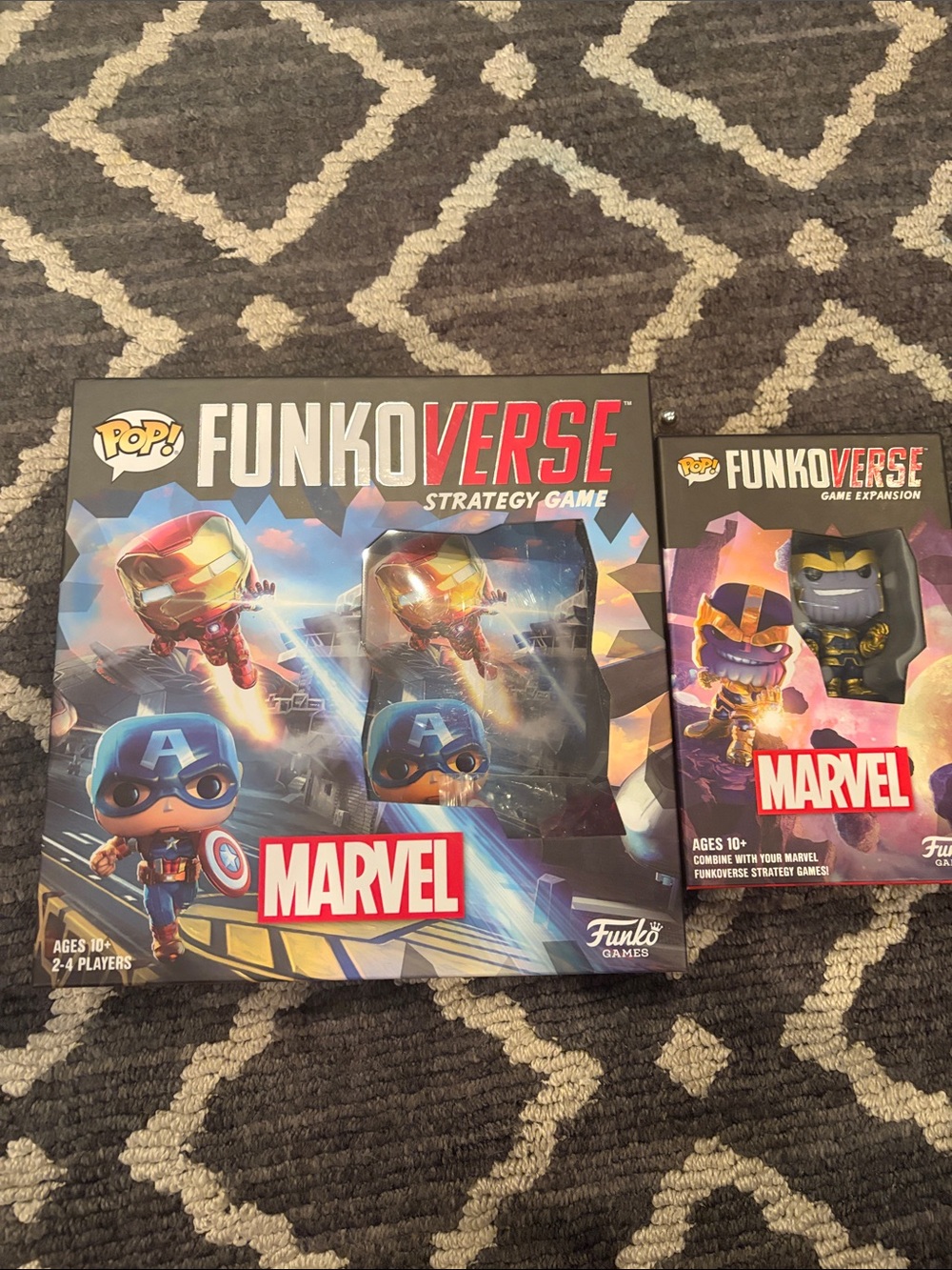Funko Funkoverse Marvel Game Sets - like New and New